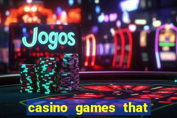 casino games that pay real money with no deposit