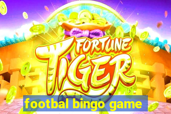 footbal bingo game