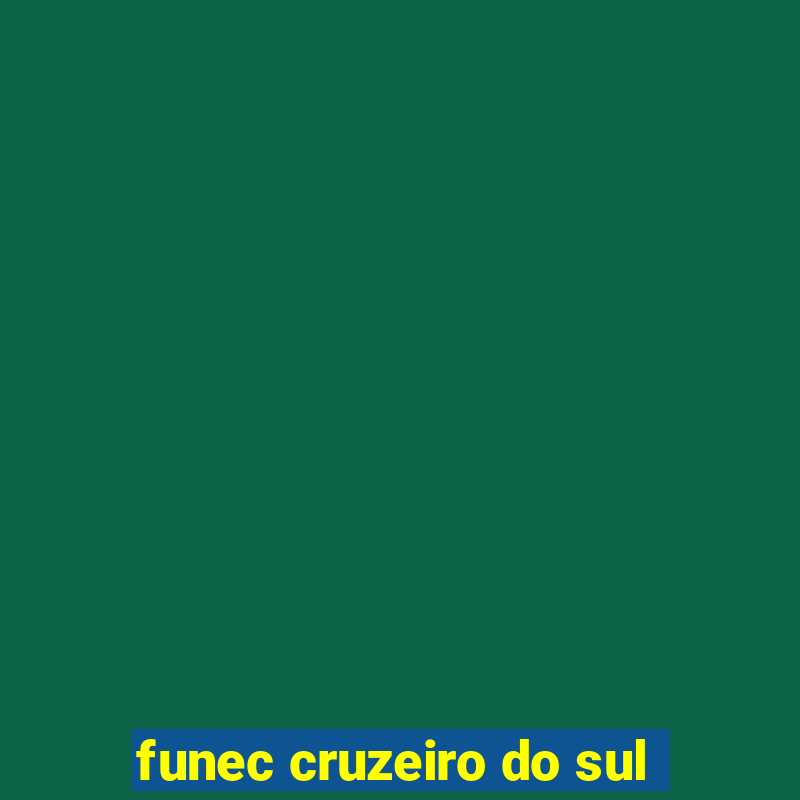 funec cruzeiro do sul