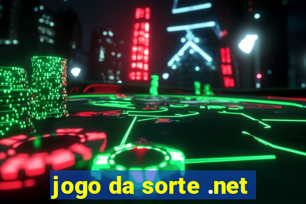 jogo da sorte .net