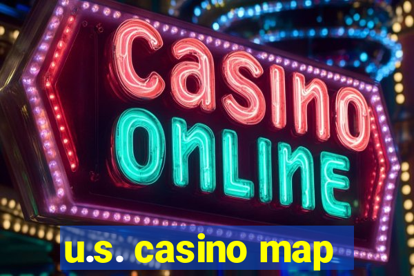 u.s. casino map