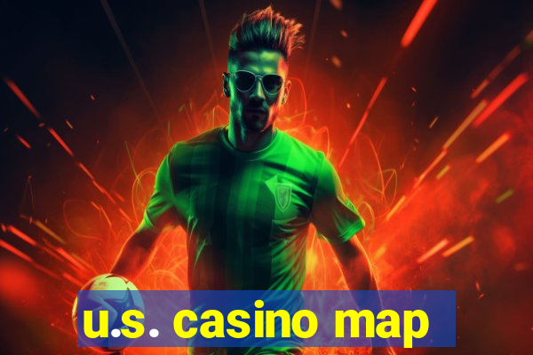 u.s. casino map