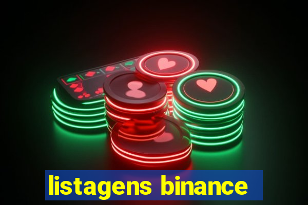 listagens binance