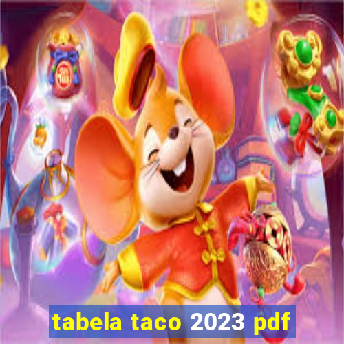 tabela taco 2023 pdf