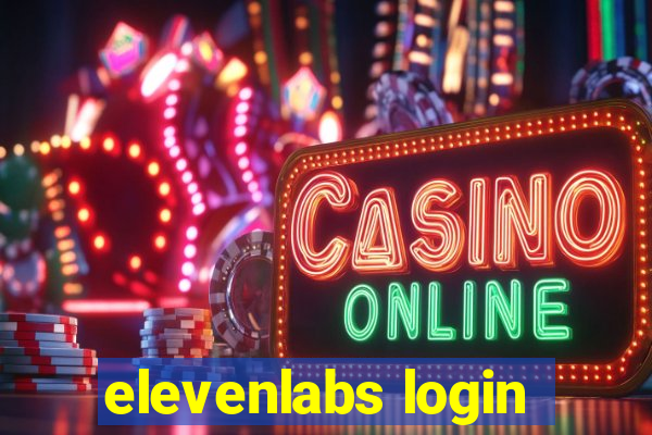 elevenlabs login