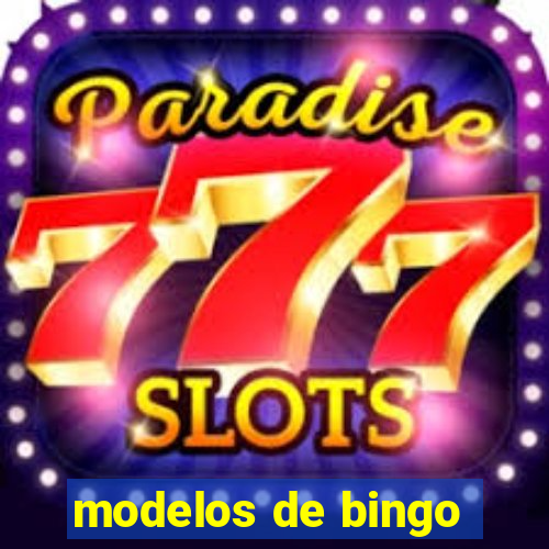 modelos de bingo