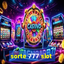 sorte 777 slot