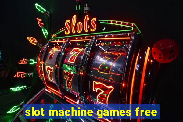 slot machine games free