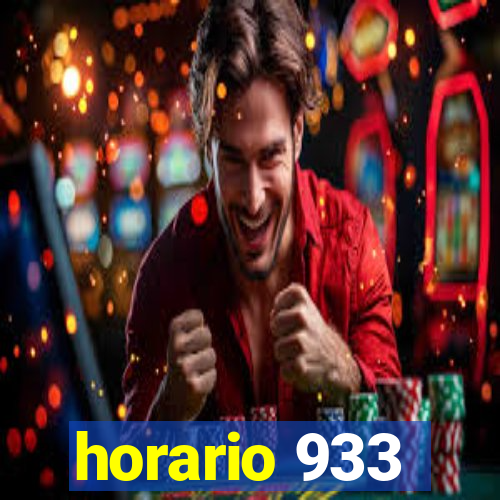 horario 933