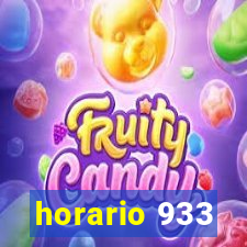 horario 933