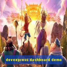 devexpress dashboard demo