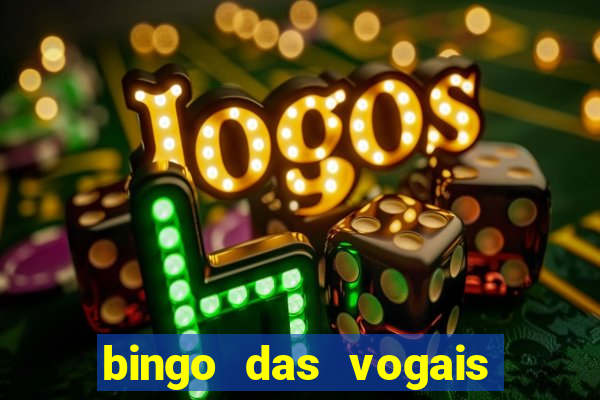 bingo das vogais colorido para imprimir