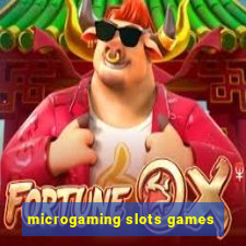 microgaming slots games