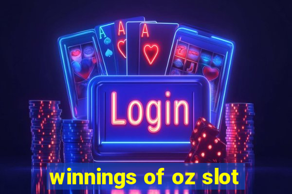 winnings of oz slot