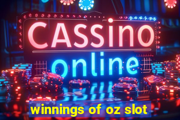 winnings of oz slot