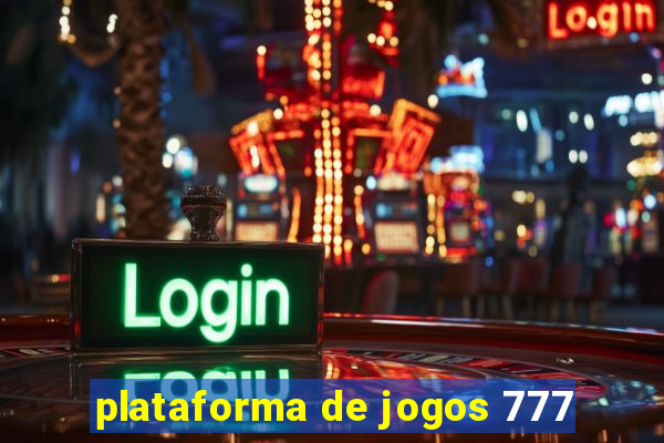 plataforma de jogos 777