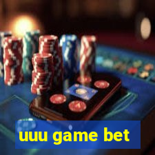 uuu game bet