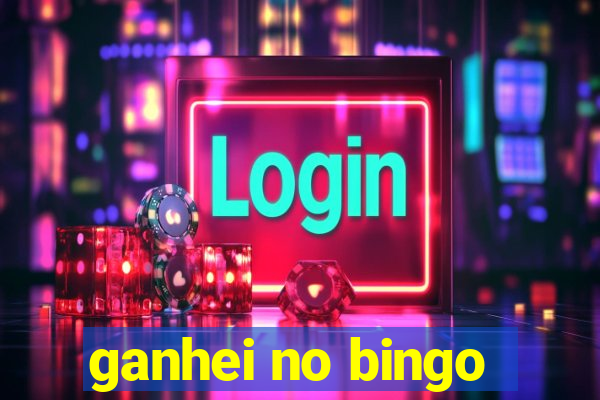 ganhei no bingo