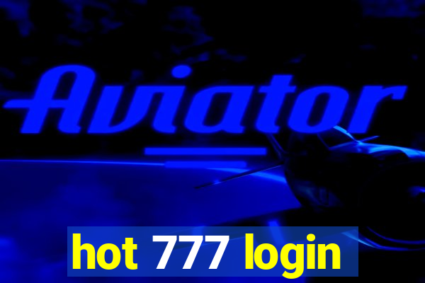 hot 777 login