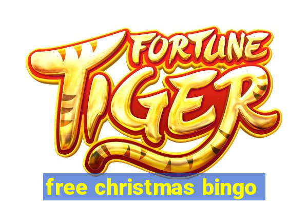 free christmas bingo