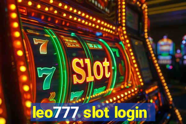 leo777 slot login