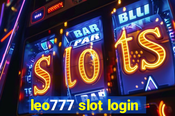 leo777 slot login