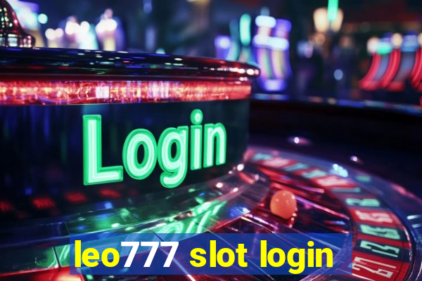 leo777 slot login