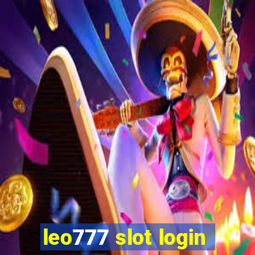 leo777 slot login