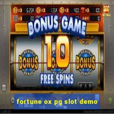 fortune ox pg slot demo