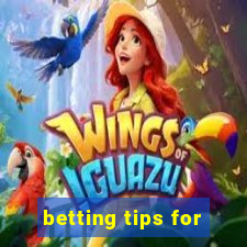 betting tips for