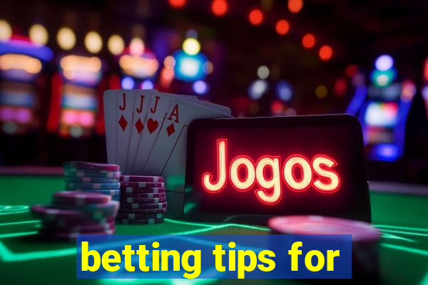 betting tips for