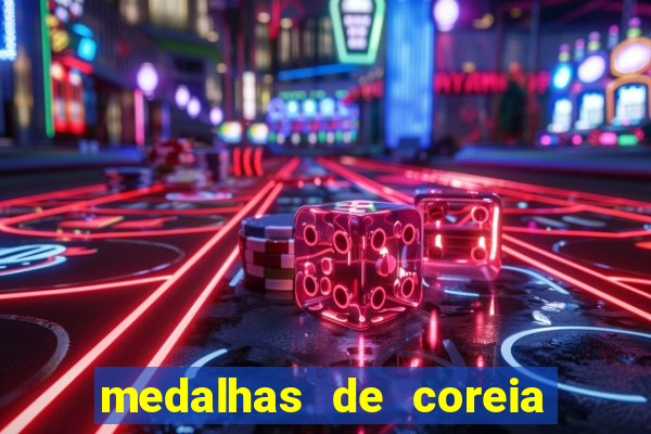 medalhas de coreia do sul nos jogos olímpicos