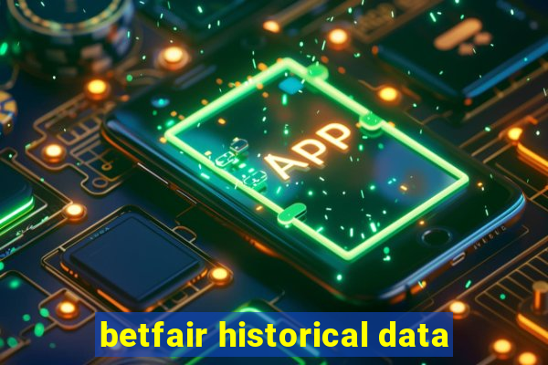 betfair historical data