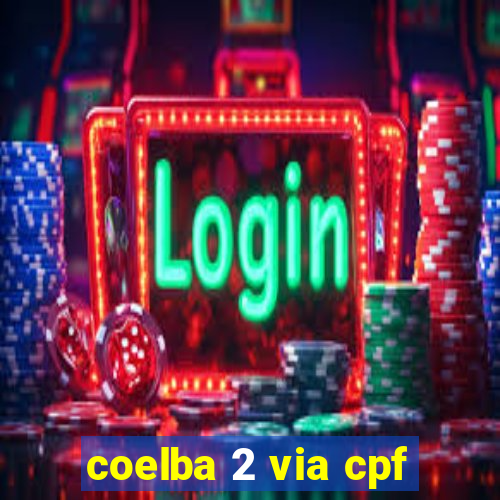 coelba 2 via cpf