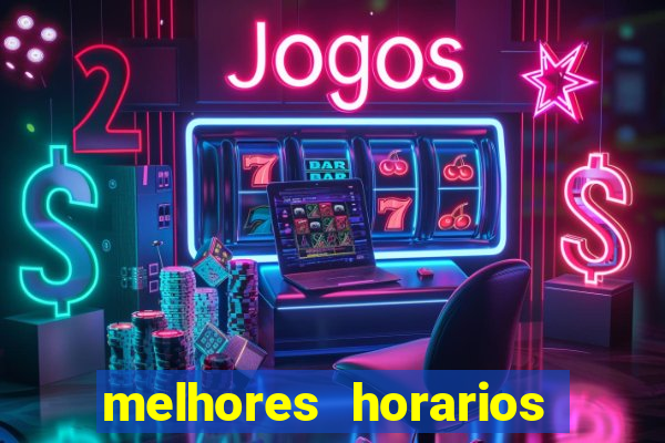 melhores horarios pagantes fortune tiger