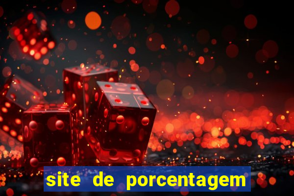 site de porcentagem slots pg