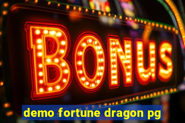 demo fortune dragon pg