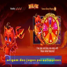 origem dos jogos paraolimpicos