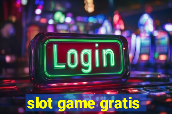 slot game gratis