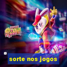 sorte nos jogos