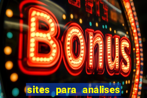 sites para analises de jogos de futebol