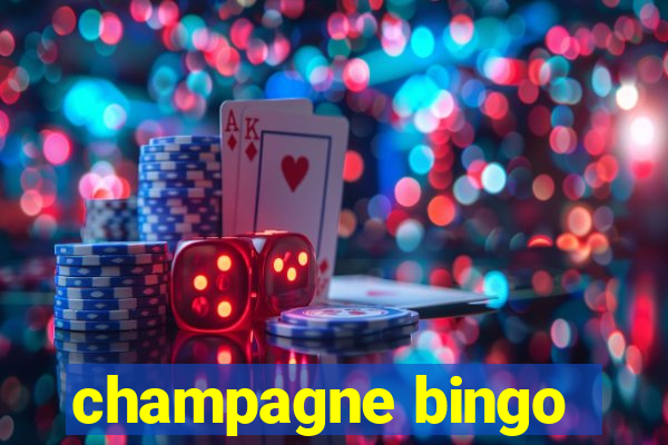 champagne bingo