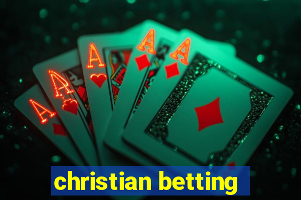 christian betting