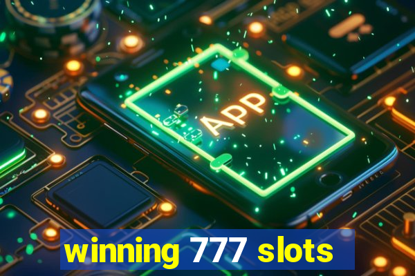 winning 777 slots