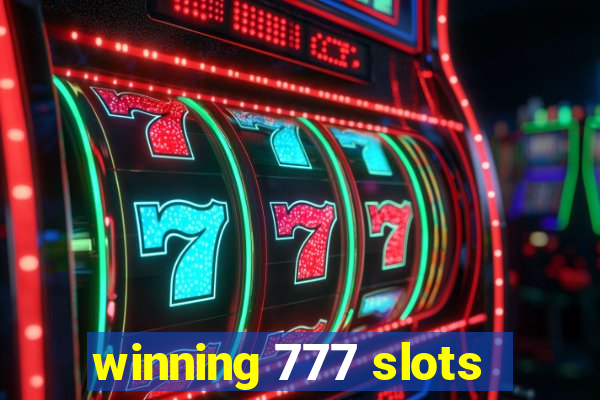 winning 777 slots