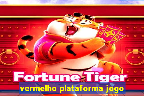 vermelho plataforma jogo