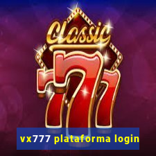 vx777 plataforma login