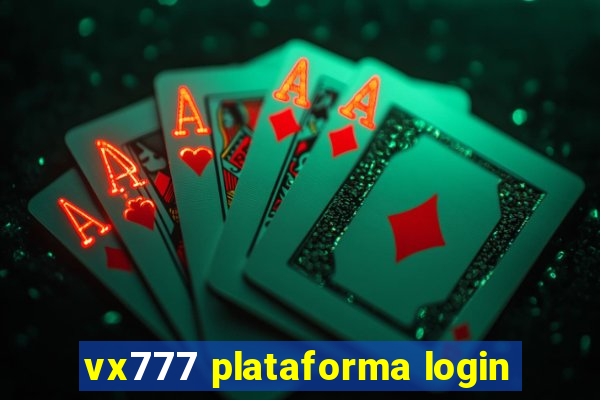 vx777 plataforma login