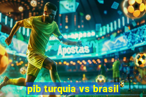 pib turquia vs brasil