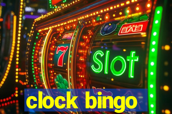 clock bingo